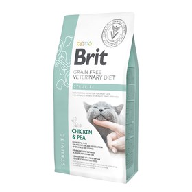

Сухой корм Brit VDC Struvite, для кошек, лечение МКБ, растворение струвитов, 2 кг