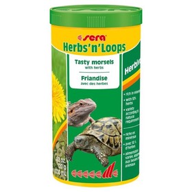 Корм Sera Herbs’n’Loops для рептилий, 1000 мл, 120 г