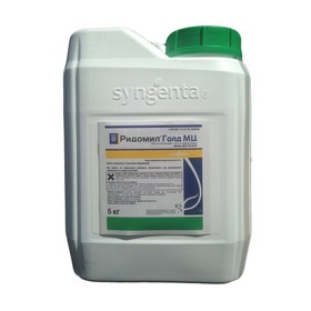 

Фунгицид "Ридомил Голд МЦ" ВДГ, для овощных и плодовых культур от болезней, 5 кг