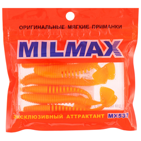 

Приманка силиконовая Milmax «Плотвичка 3,5» №002 съедобная, 6 шт.