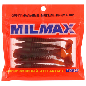 

Приманка силиконовая Milmax «Плотвичка 3,5» №027 съедобная, 6 шт.