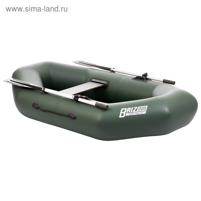 Лодка «Бриз 220», цвет зелёный лодка лоцман стандарт 220 внд green