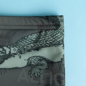 Трусы купальные KAFTAN "Alligator", рост 110-116 (32), хаки