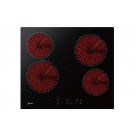

Варочная поверхность Midea Mch64160, электрическая, 4 конфорки, сенсор, черная