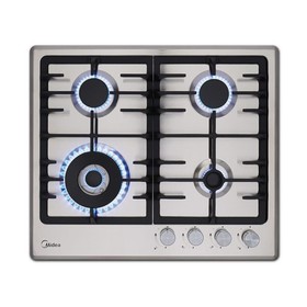 

Варочная поверхность Midea Mg696Tx, газовая, 4 конф, газ-контроль, серая