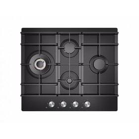 

Варочная поверхность Midea Mg697Tgb, газовая, 4 конф, газ-контроль, черная