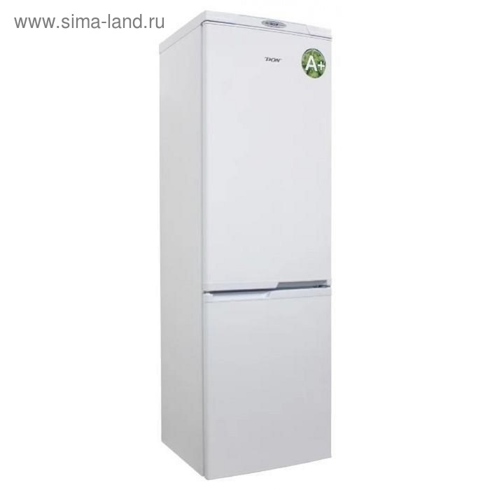 Холодильник DON R-291 BI, двухкамерный, класс А+, 326 л, цвет белый искристый холодильник don r 291 s двухкамерный класс а 326 л цвет слоновой кости