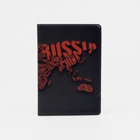 Обложка для паспорта, цвет чёрный Ош