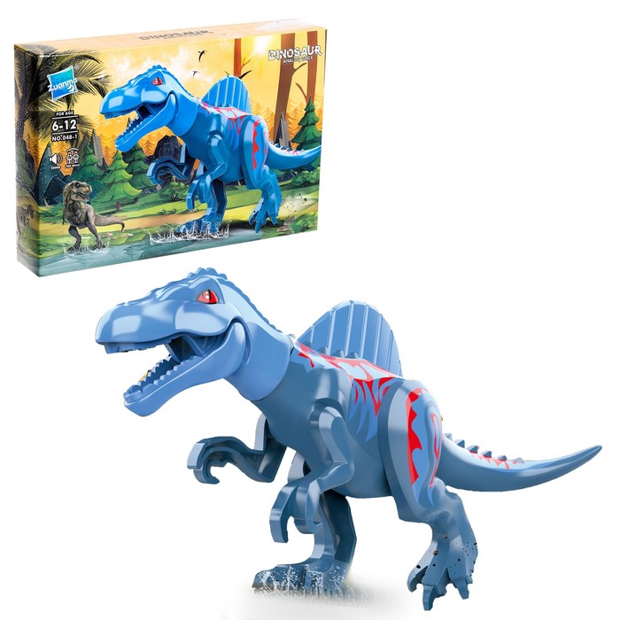 цена Конструктор Дино Spinosaurus, звуковые эффекты
