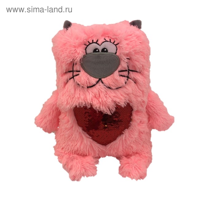 Кот Tallula Lovecat 43 см, розовый