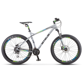 

Велосипед 27,5" Stels Adrenalin D, V010, цвет серый, размер 18"