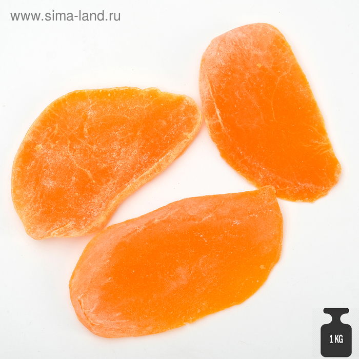 Манго оранжевый цукаты, 1 кг цукаты из имбиря вес кг