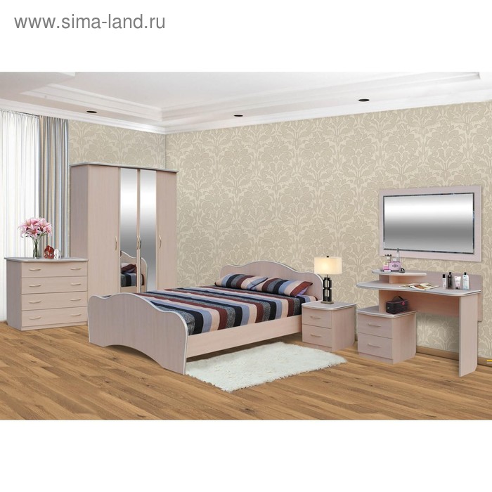 

Тумба прикроватная «Анжелика», 450 × 475 × 485 мм, цвет дуб