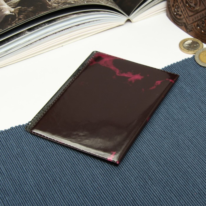 Обложка для пенсионного удостоверения, "Герб", МИКС