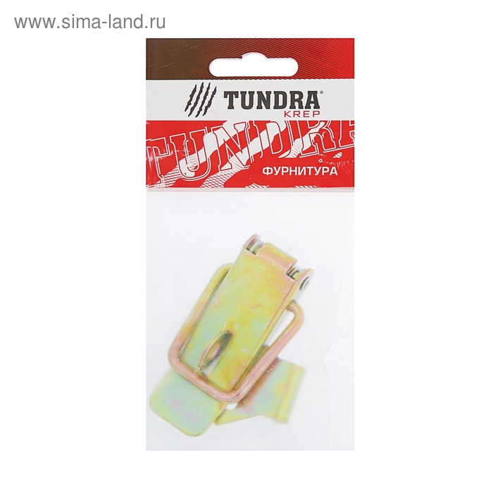 Замок-защелка на ящик ТУНДРА Z19, 7,5 см, железный, с проушиной, 1 шт