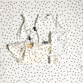 

Пеленальный кокон и шапочка «Горошки», размер 6-9 кг