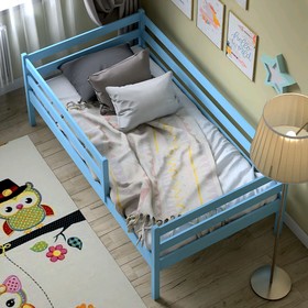 

Кроватка Viki, спальное место 140х80 см, цвет голубой