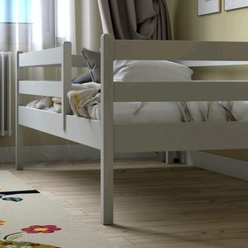 

Кроватка Viki, спальное место 140х80 см, цвет серый