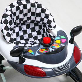 

Ходунки Prix, белый, игровая панель, 7 колёс
