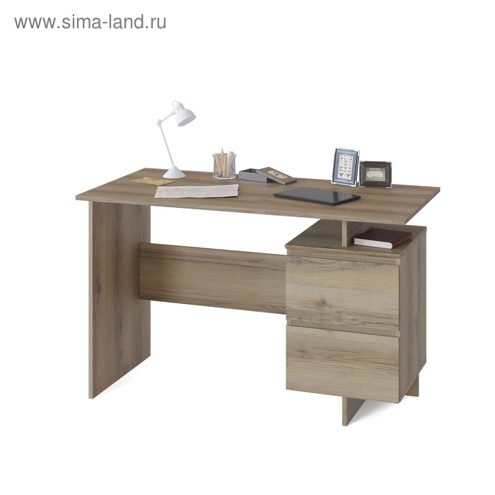 Стол письменный «СПм-19», 1200× 600× 744 мм, цвет дуб делано стол письменный спм 19 1200 × 600 × 744 мм цвет бетон белый