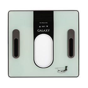 

УЦЕНКА Весы напольные Galaxy GL 4852, электронные, до 180 кг, с анализатором массы, белые