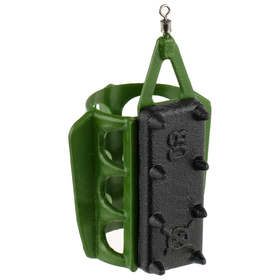 

Груз-кормушка X-FEEDER PL GREEN ROUND WING MIDDLE, 80 г, 35 мл, цвет зелёный