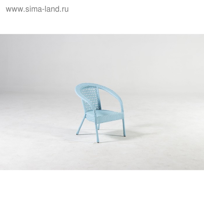 Кресло DECO мини, 45*45*52 см, цвет голубой