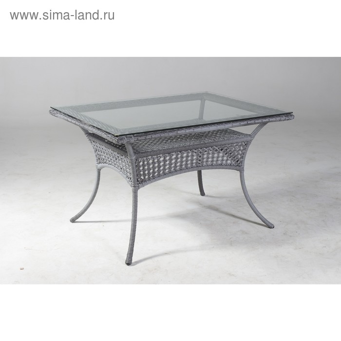 фото Стол обеденный deko прямоугольный, 120*90*75 см, цвет серый aiko