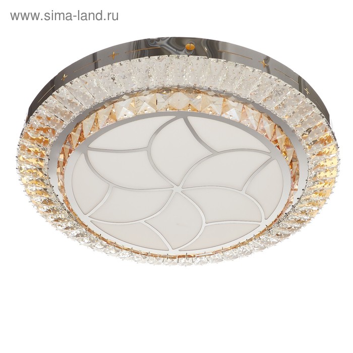 

Светильник c ПДУ 670201N LED 96Вт 3 режима 3000-6000К диммер хром 50х50х9 см