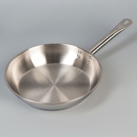 Сковорода «Общепит», d=28 см, корпус 0,6 мм, дно ТРС 3,5 мм