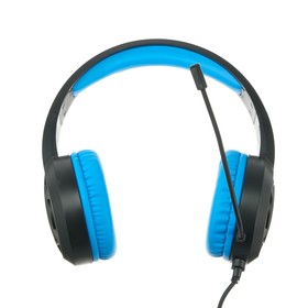 

Наушники Smartbuy RUSH MACE, игровые, микрофон, 3.5 мм, 2.4 м, чёрно-синие