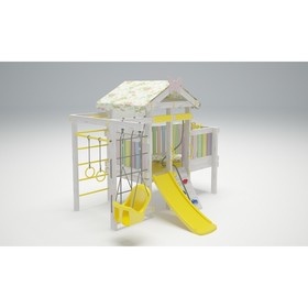 

Спортивно-игровой комплекс для дома «Савушка» Baby 6 (club), 2450 × 2000 × 2450 мм