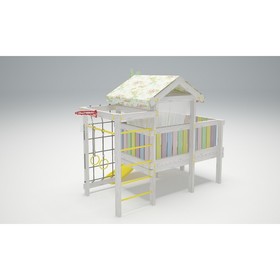 

Спортивно-игровой комплекс для дома «Савушка» Baby 7 (club), 2470 × 2600 × 2150 мм