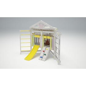 

Спортивно-игровой комплекс для дома «Савушка» Baby 9 (club), 2000 × 2000 × 2100 мм
