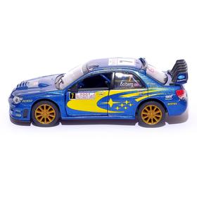 

Машина металлическая Subaru Impreza WRC, 1:36, открываются двери, инерция, МИКС