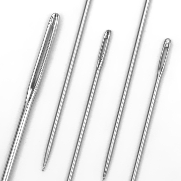 Игла швейная, 16шт, цвета МИКС