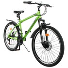 Велосипед 26" Progress модель Advance Disc RUS, цвет зелёный, размер 17" - Фото 3