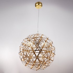 

Люстра 669712/92 LED 55,2Вт 3000К золото 60х60х150 см