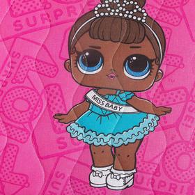 

Покрывало стеганое Непоседа L.O.L.Surprise Dolls 145х200см поплин 105 гм хл100%
