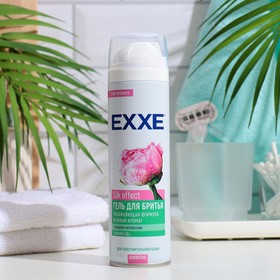 Гель для бритья Exxe sensitive Silk effect, женский, с экстрактом ромашки, 200 мл Ош