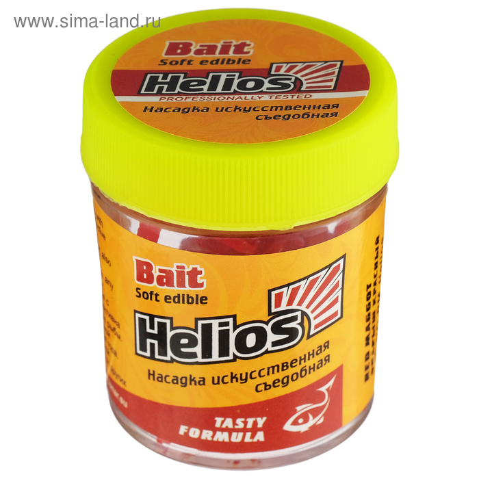насадка искусственная съедобная helios опарыш красный hs no rm Насадка искусственная съедобная Helios опарыш, красный (HS-NO-RM)