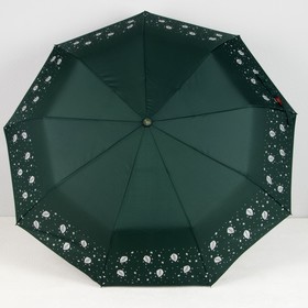 

Зонт полуавтоматический, 3 сложения, 9 спиц, R = 50, цвет МИКС
