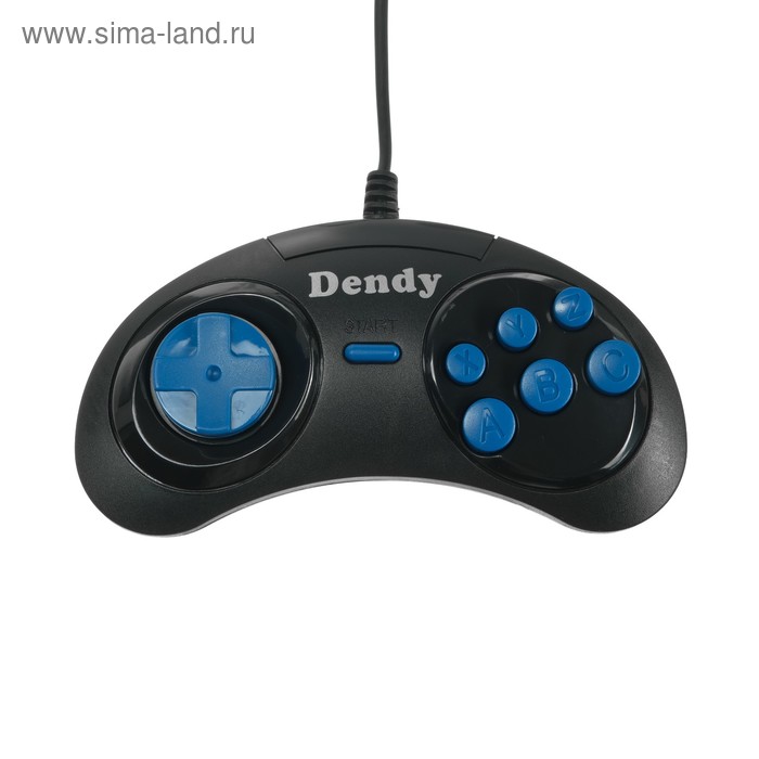 

Геймпад для Dendy 8-bit, 9pin (узкий разъем), 2 шт в комплекте, черный