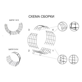 Корзина для дров черный от Сима-ленд