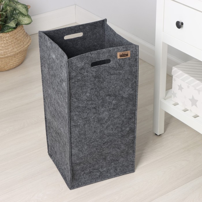 

Корзина для хранения Eva Classic, 30×30×60 см, цвет тёмно-серый