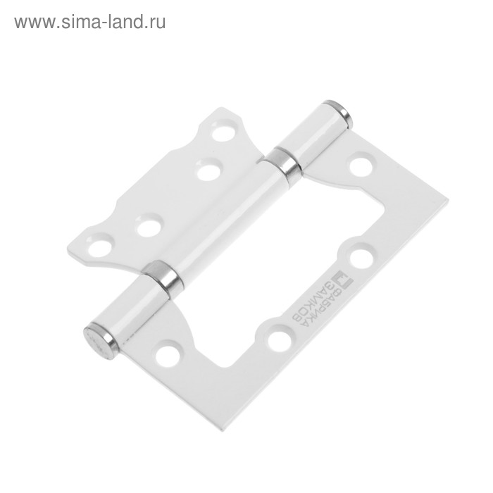 

Петля накладная E-2BB-100 WW, белая