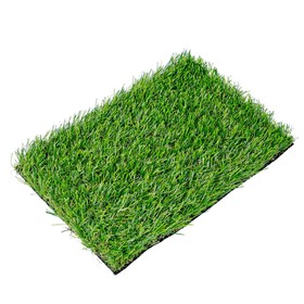 Газон искусственный, ландшафтный, ворс 30 мм, 2 × 4 м, зелёный двухцветный Ош