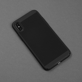 

Чехол для телефона Air case для Apple Iphone X/Xs, перфорированный, черный