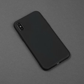

Чехол для телефона Matt case для Apple Iphone X/Xs, матовый, черный