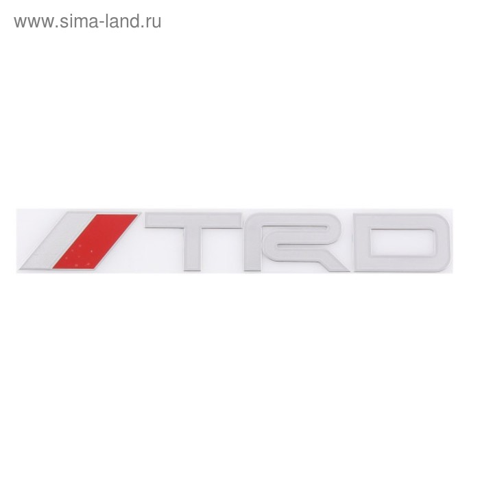 Шильдик металлопластик Skyway TRD Красный, 150х20мм, SNO.7 red